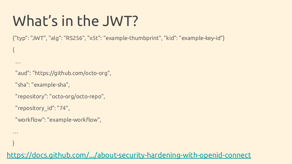 JWT Details