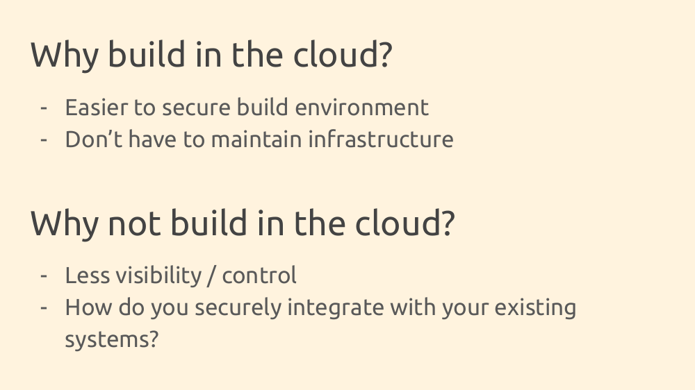 Why Cloud?